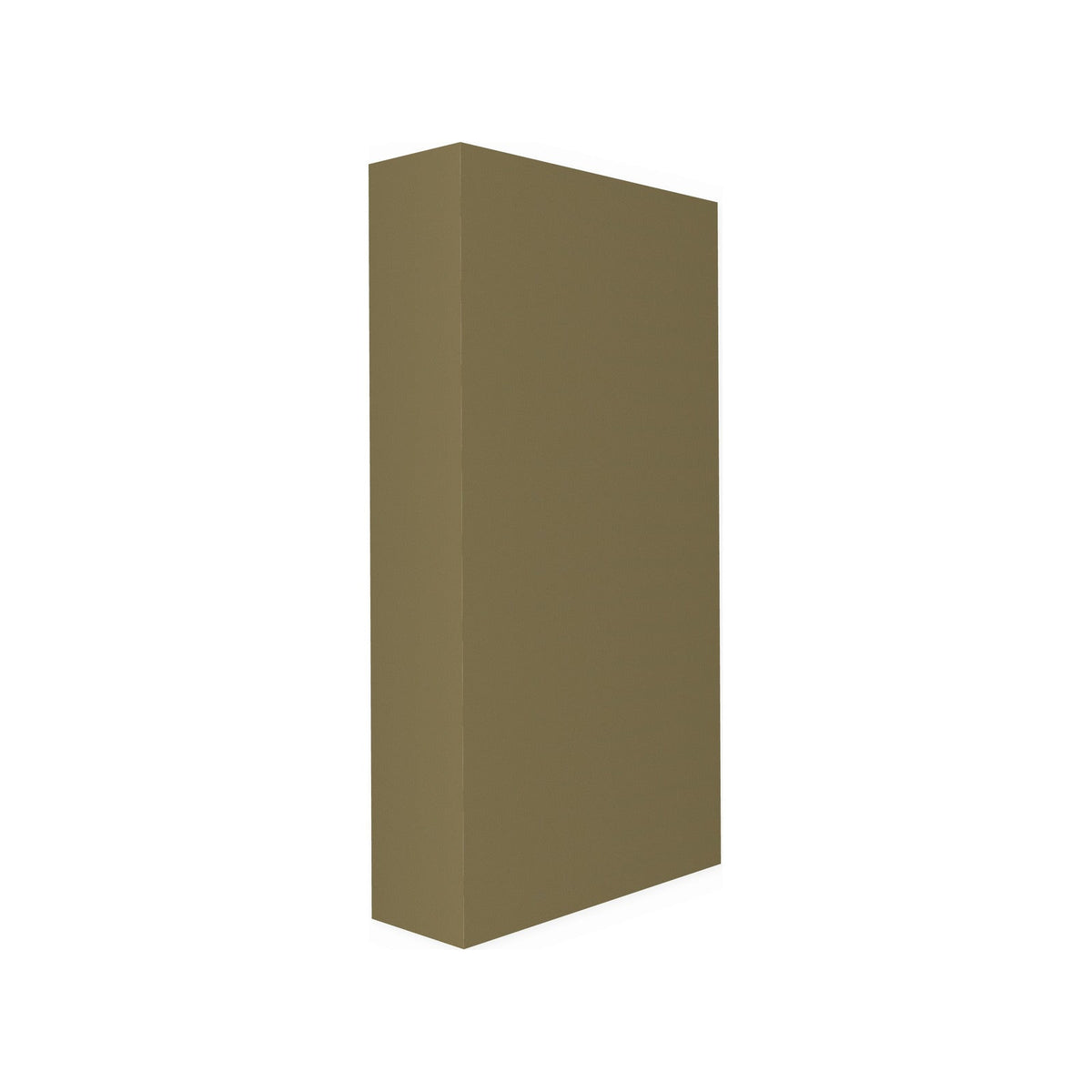 9 inch diaphragm absorber, 3 x 6 ft, in Cumin fabric
