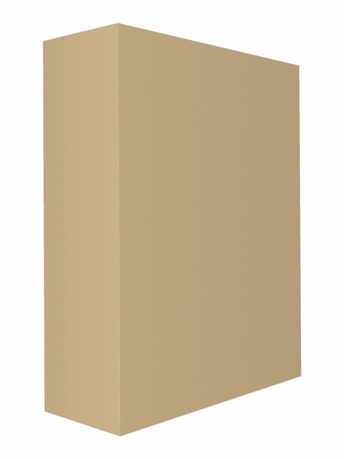 Tuned membrane bass trap, 3 x 4 ft, covered in acoustic fabric