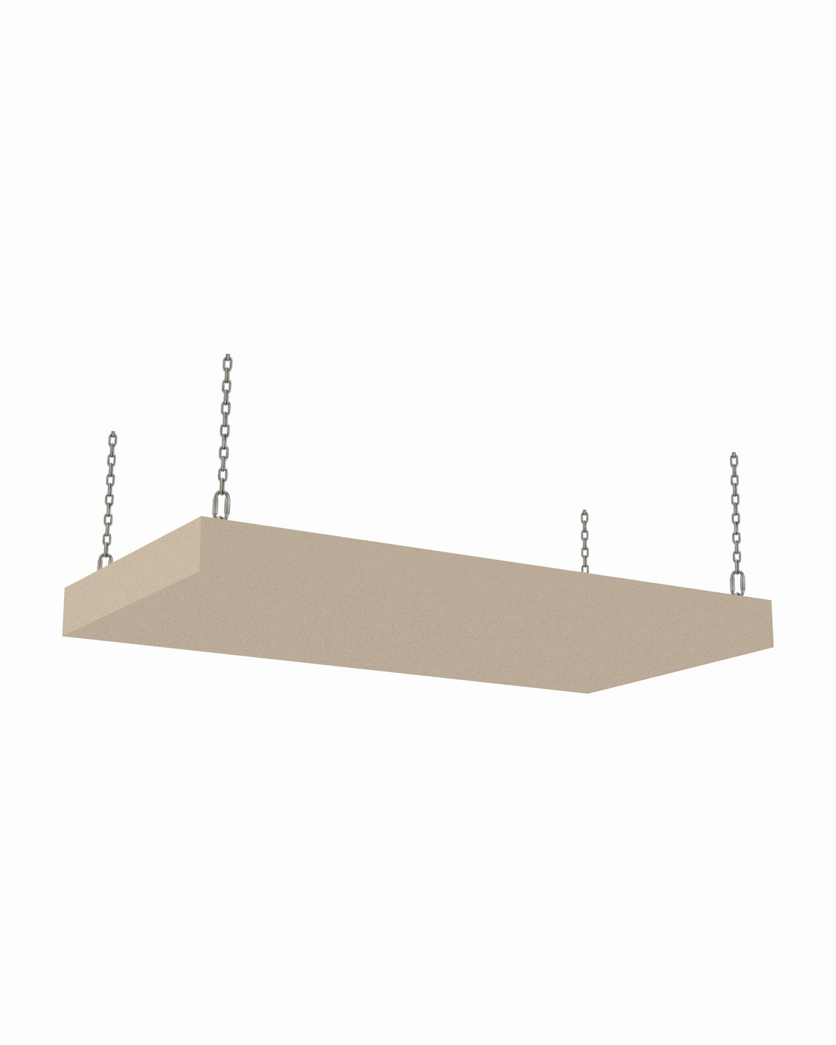 Broadband acoustic ceiling cloud, 3 x 6 ft, Guilford of Maine Anchorage in Birch