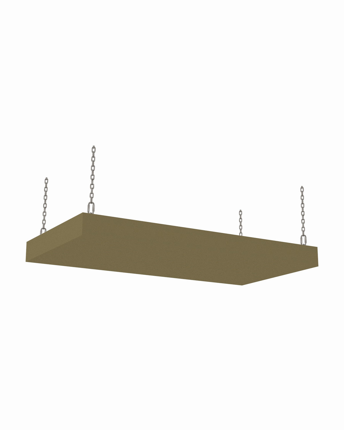 Broadband acoustic ceiling cloud, 3 x 6 ft, Guilford of Maine Anchorage in Cumin