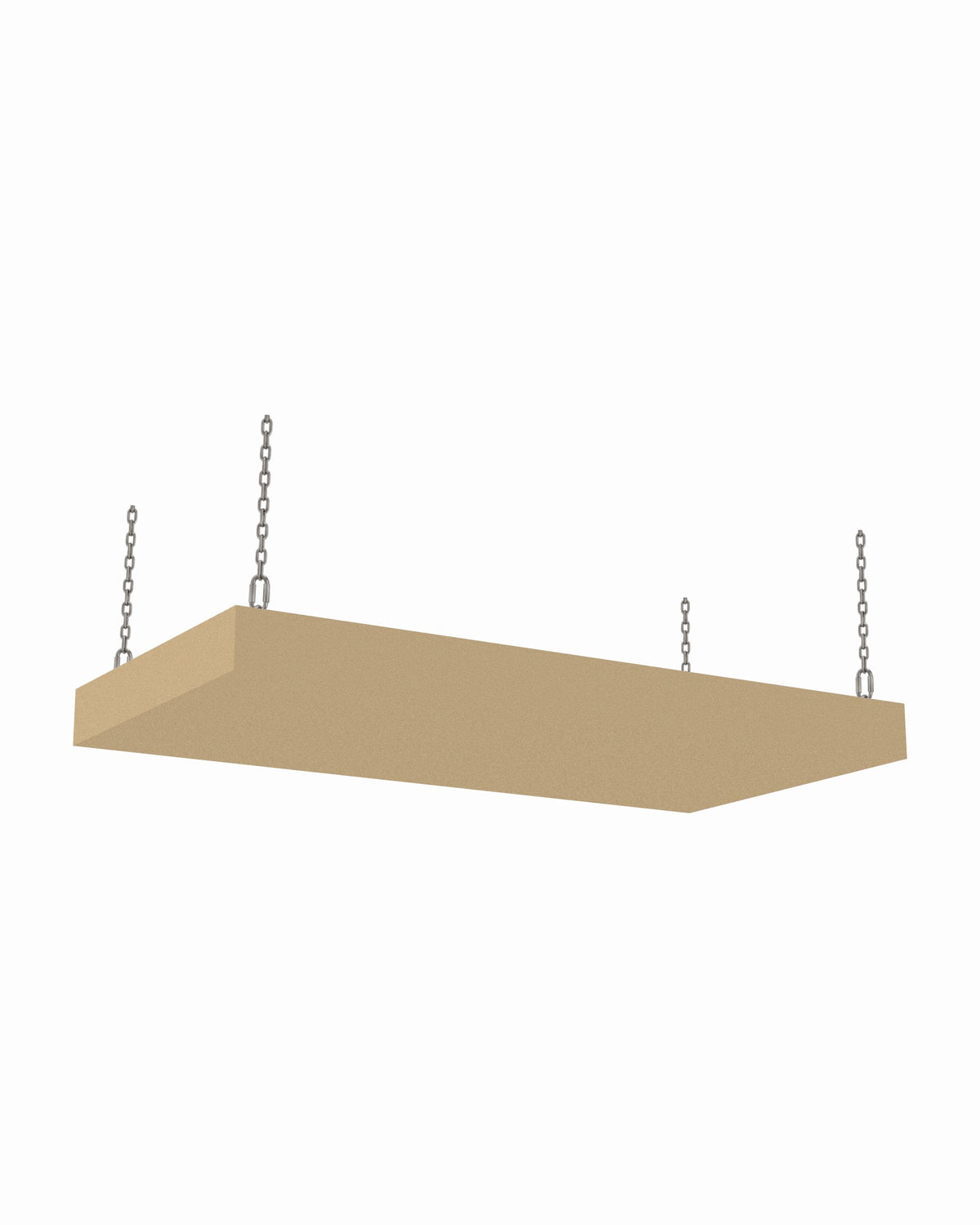 Broadband acoustic ceiling cloud, 3 x 6 ft, Guilford of Maine Anchorage in Vanilla
