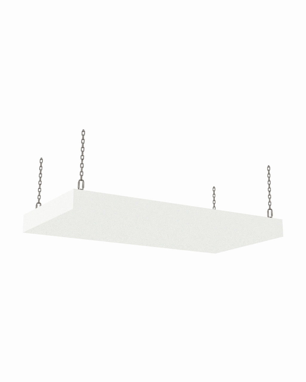 Broadband acoustic ceiling cloud, 3 x 6 ft, Guilford of Maine Anchorage in White