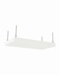 Broadband acoustic ceiling cloud, 3 x 6 ft, Guilford of Maine Anchorage in White