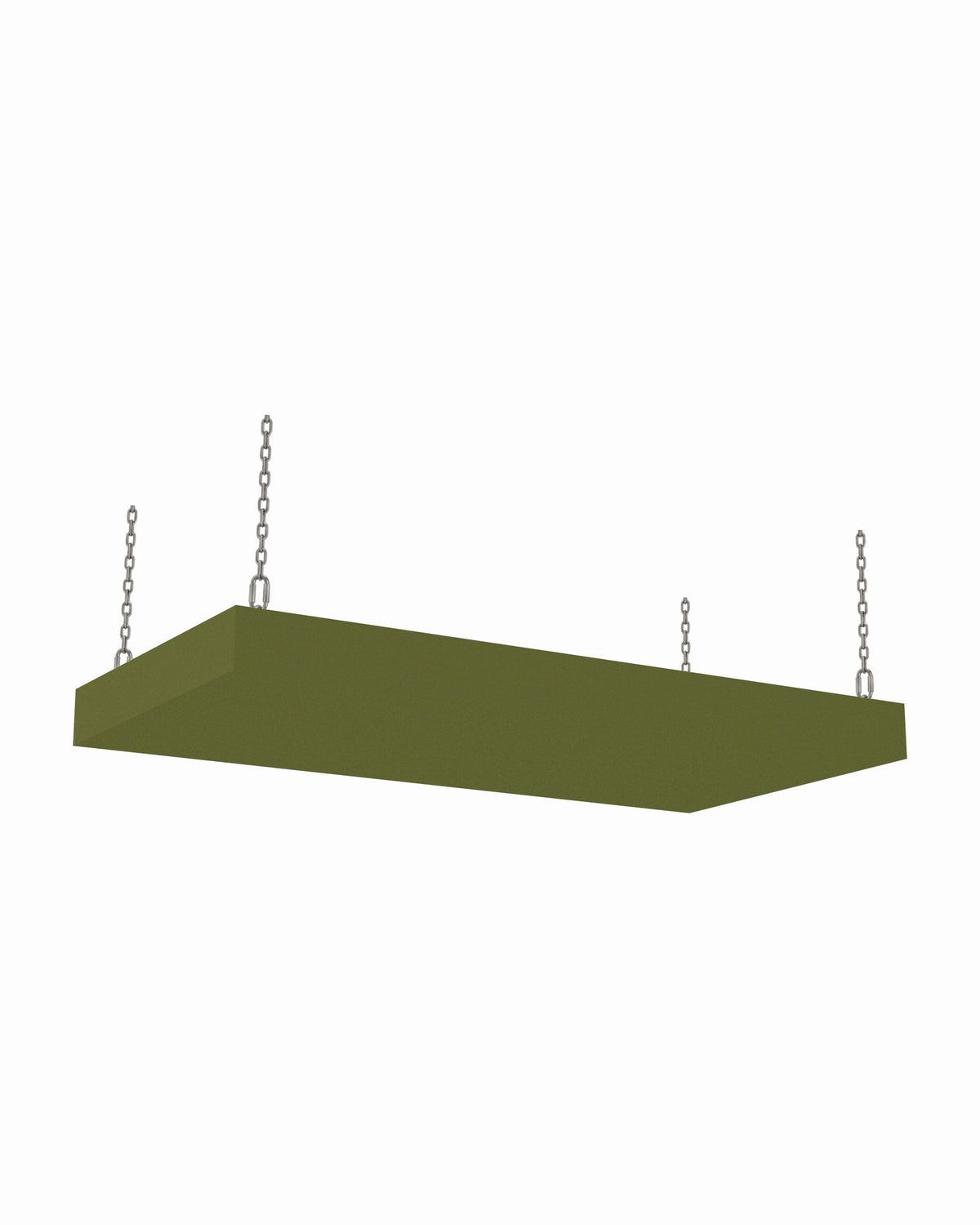 Broadband acoustic ceiling cloud, 3 x 6 ft, Guilford of Maine Anchorage in Willow