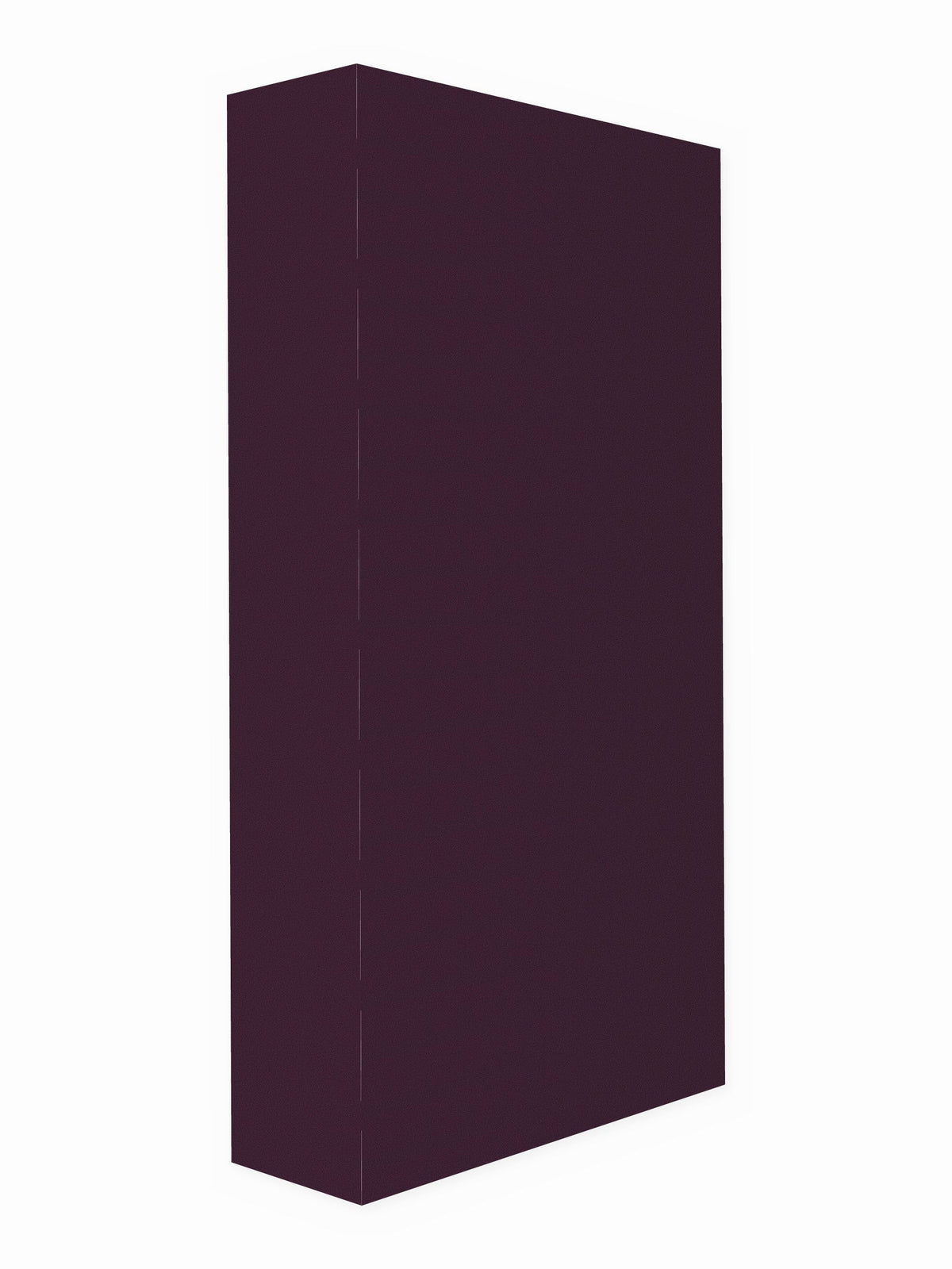 Diaphragm absorber, 9 in deep, 2 x 4, 3 x 6 and 3.5 x 8 ft, Guilford of Maine Anchorage in Aubergine