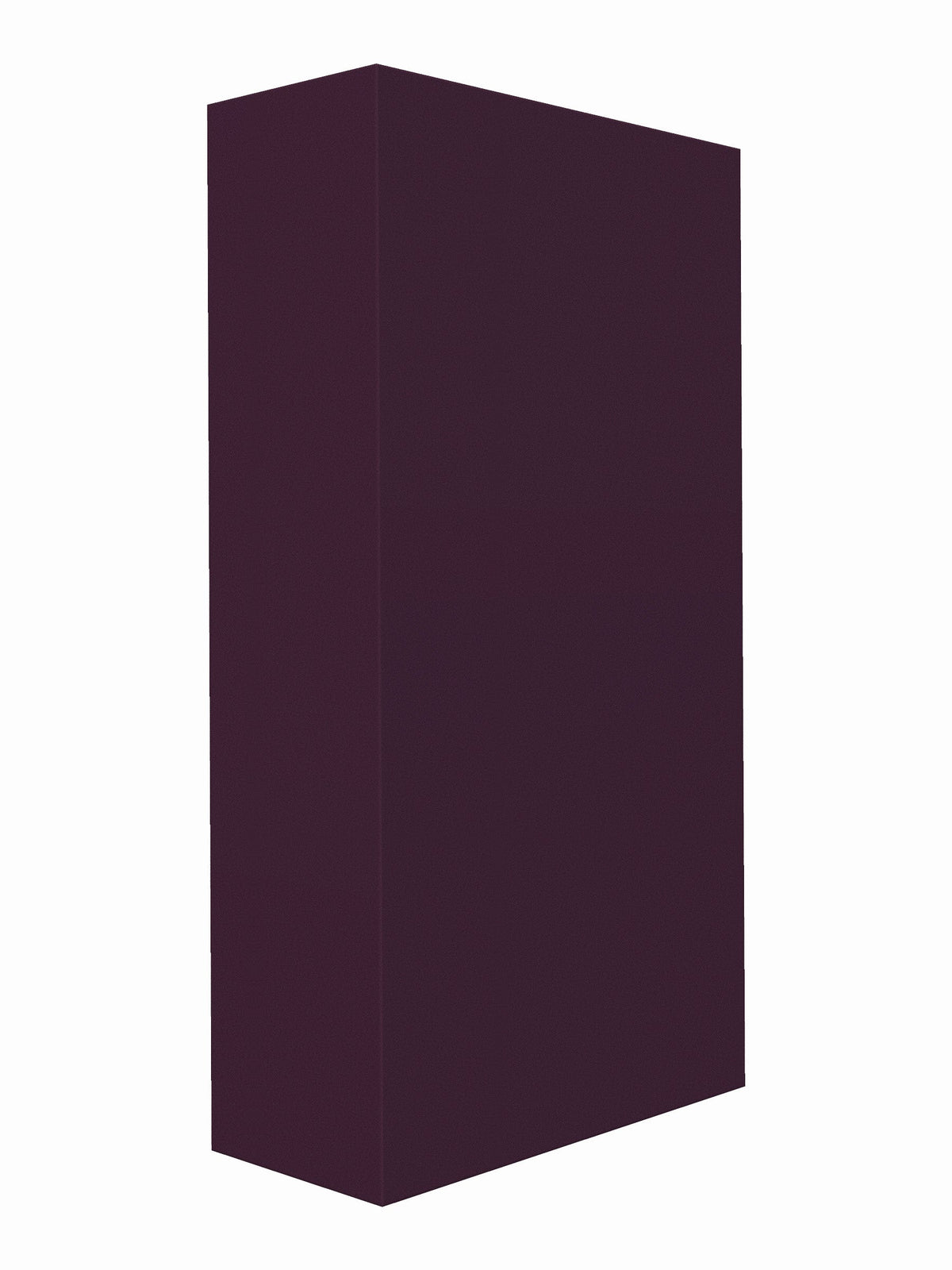 Membrane bass trap tuned 45 Hz, Guilford of Maine Anchorage in Aubergine