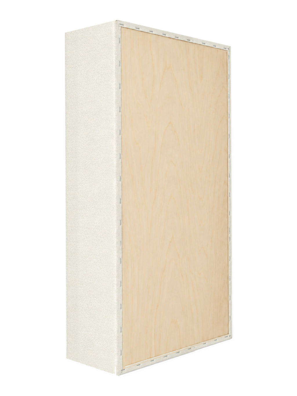 Membrane bass trap tuned 45 Hz, 12-1/4 in deep, back: sealed 3/4 in plywood