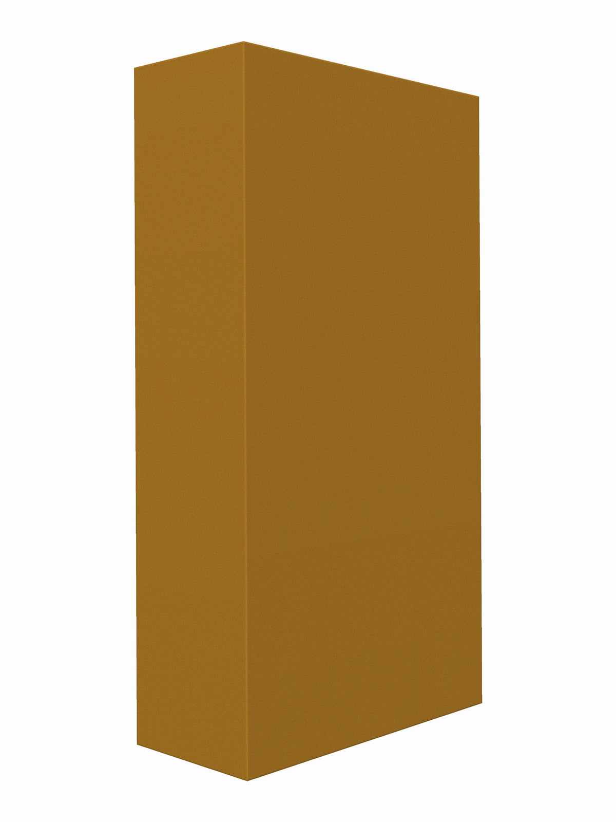 Membrane bass trap tuned 45 Hz, Guilford of Maine Anchorage in Goldenrod