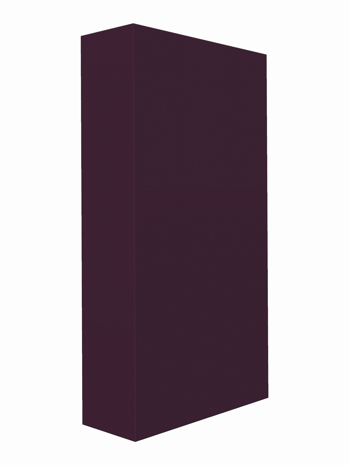Membrane bass trap tuned 70 Hz, Guilford of Maine Anchorage in Aubergine