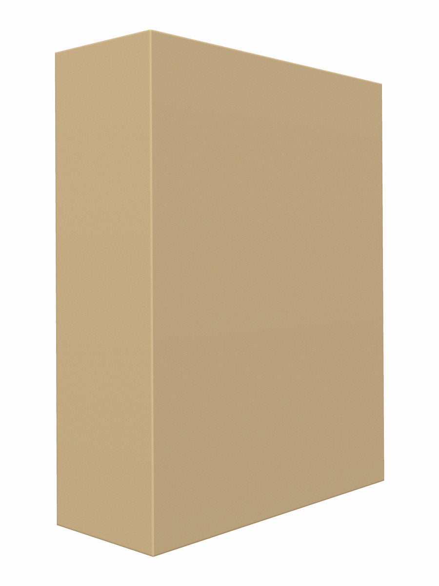 Tuned membrane bass trap, 3 x 4 ft, covered in acoustic fabric
