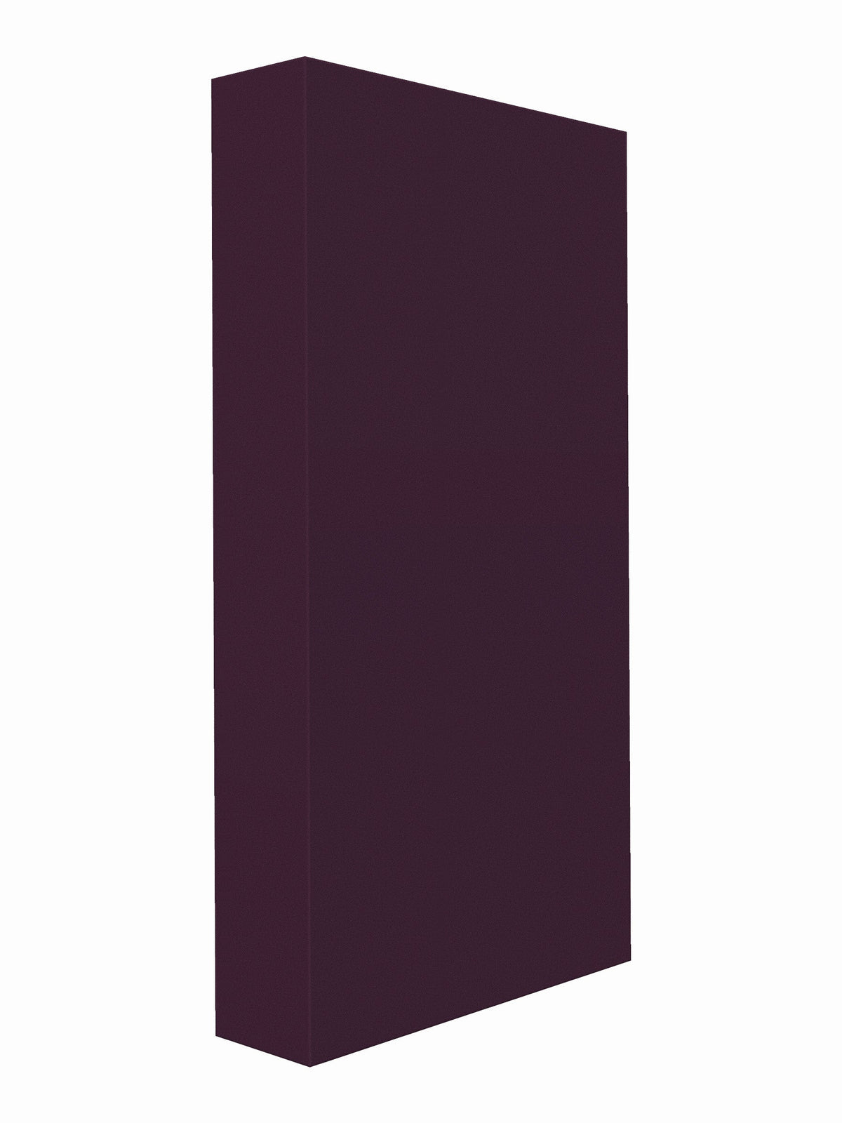 Membrane bass trap tuned 85 Hz, Guilford of Maine Anchorage in Aubergine