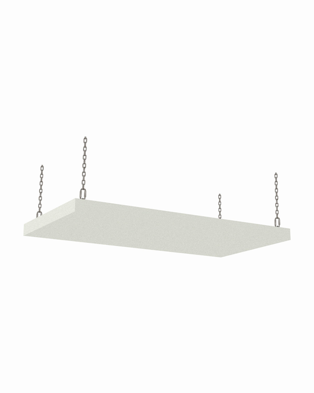 Mid/High acoustic ceiling cloud, 3 x 6 ft, Guilford of Maine Anchorage in Shell