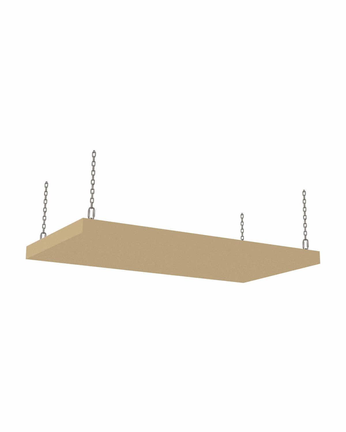 Mid/High acoustic ceiling cloud, 3 x 6 ft, Guilford of Maine Anchorage in Vanilla