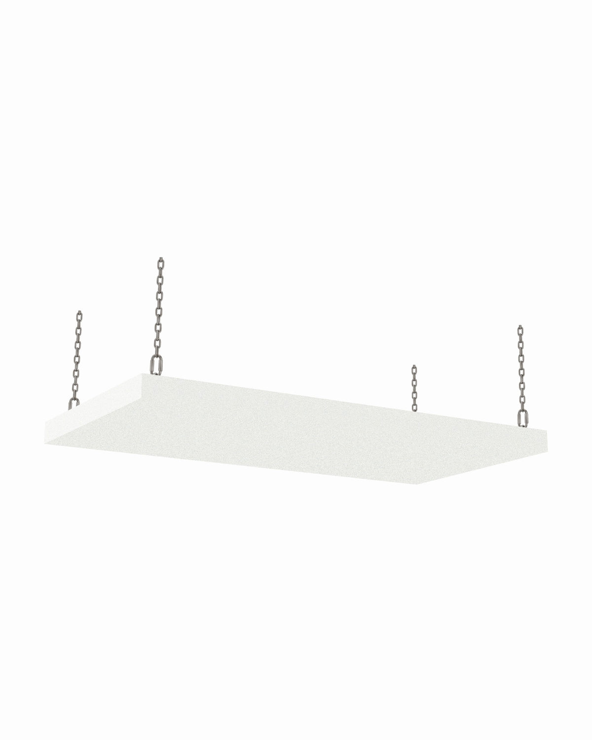 Mid/High acoustic ceiling cloud, 3 x 6 ft, Guilford of Maine Anchorage in White