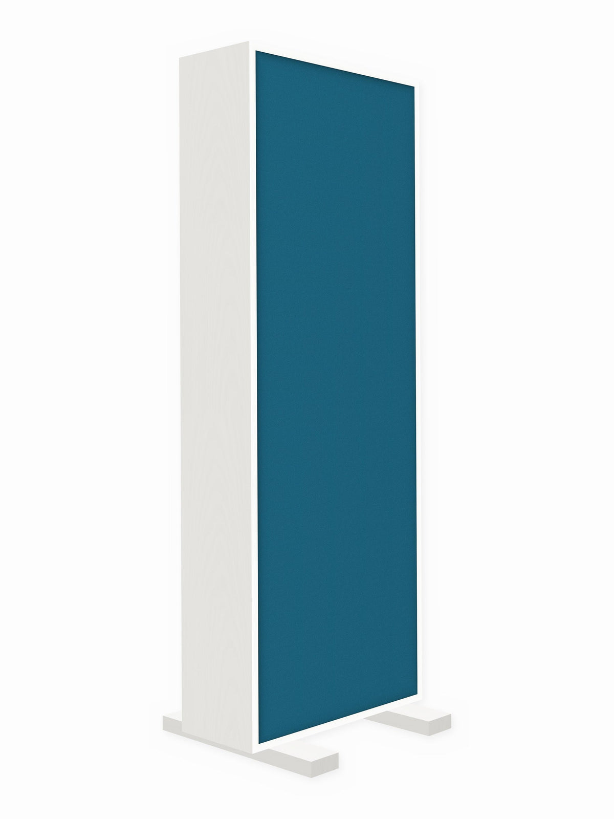 Painted pine free-standing gobo panel, 2 x 6 ft, Guilford of Maine Anchorage in Bay