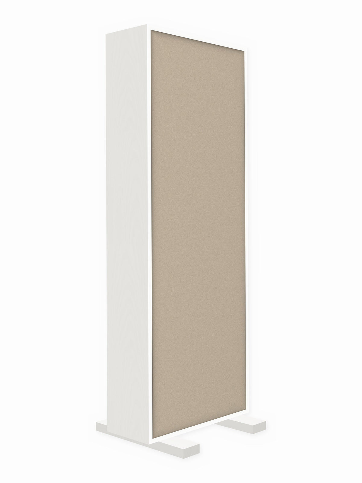 Painted pine free-standing gobo panel, 2 x 6 ft, Guilford of Maine Anchorage in Birch