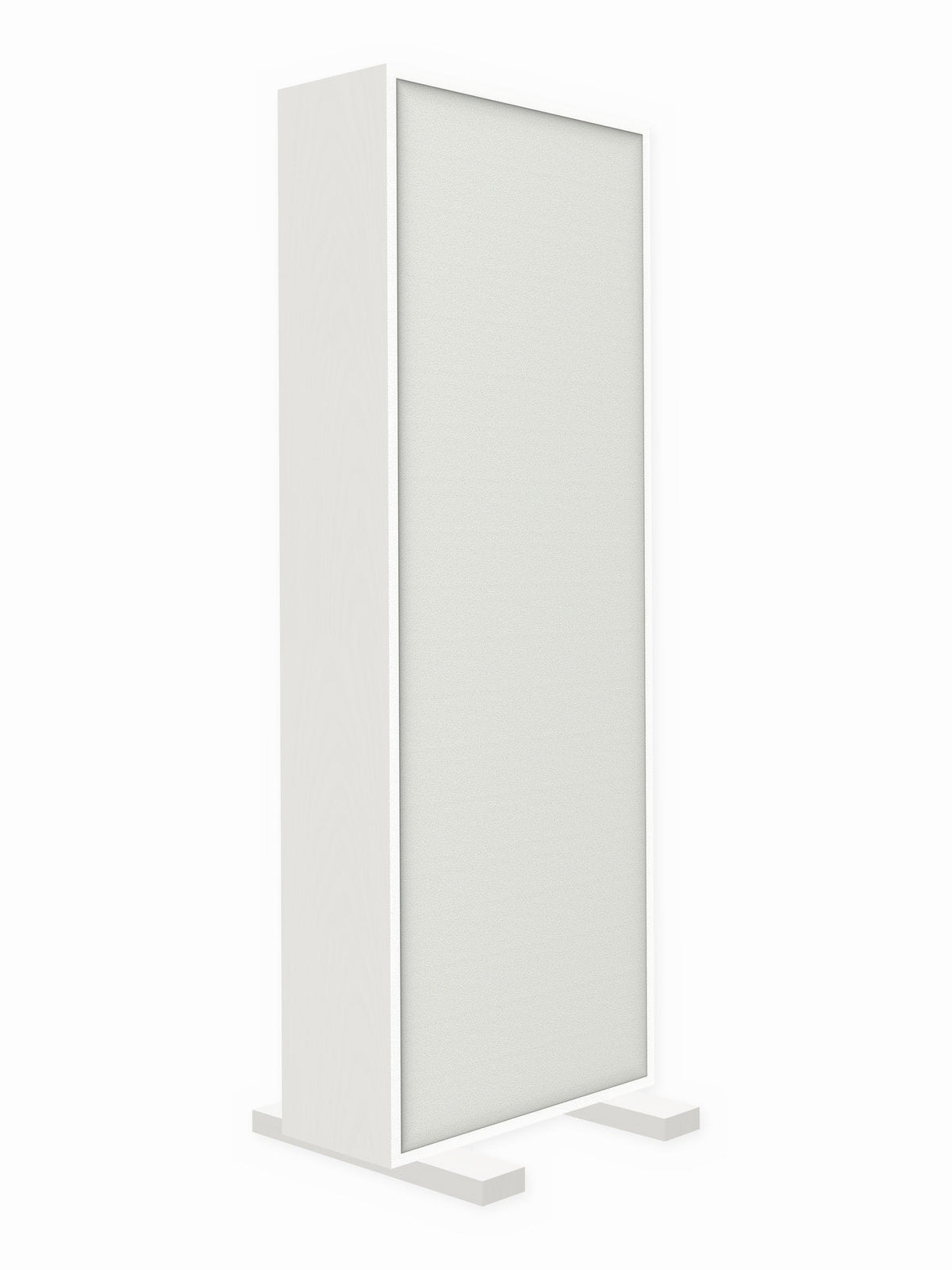 Painted pine free-standing gobo panel, 2 x 6 ft, Guilford of Maine Anchorage in Drift