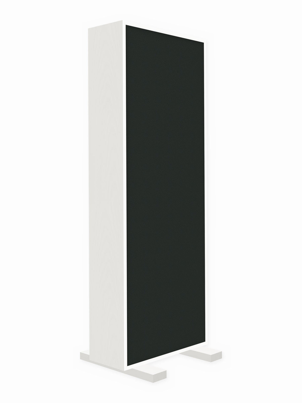 Painted pine free-standing gobo panel, 2 x 6 ft, Guilford of Maine Anchorage in Graphite