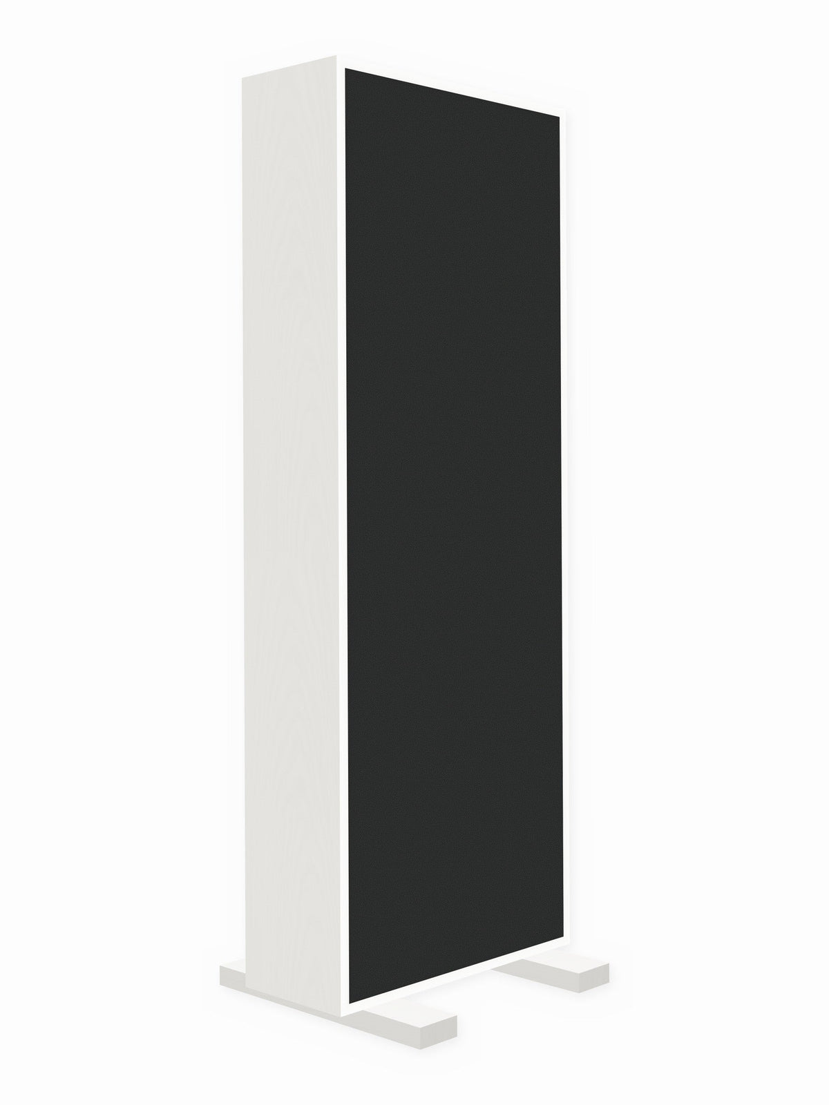 Painted pine free-standing gobo panel, 2 x 6 ft, Guilford of Maine Anchorage in Onyx