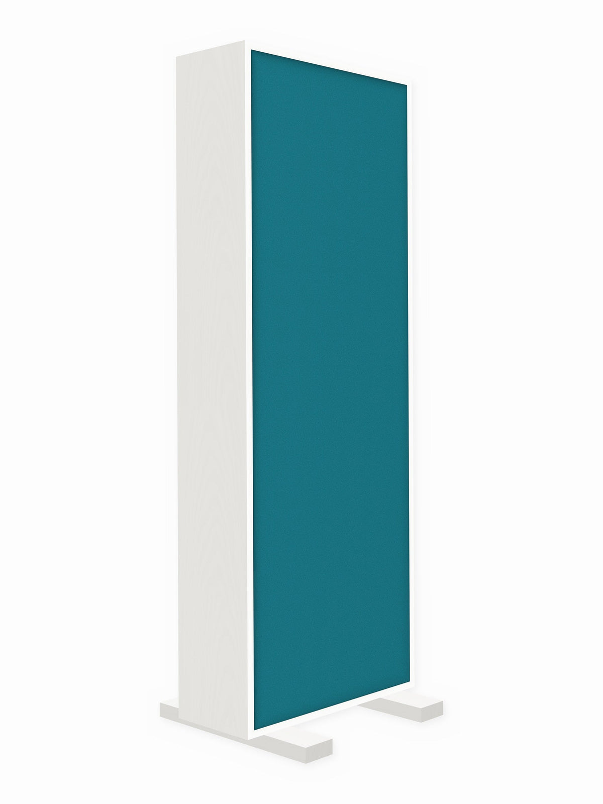 Painted pine free-standing gobo panel, 2 x 6 ft, Guilford of Maine Anchorage in Waterfall