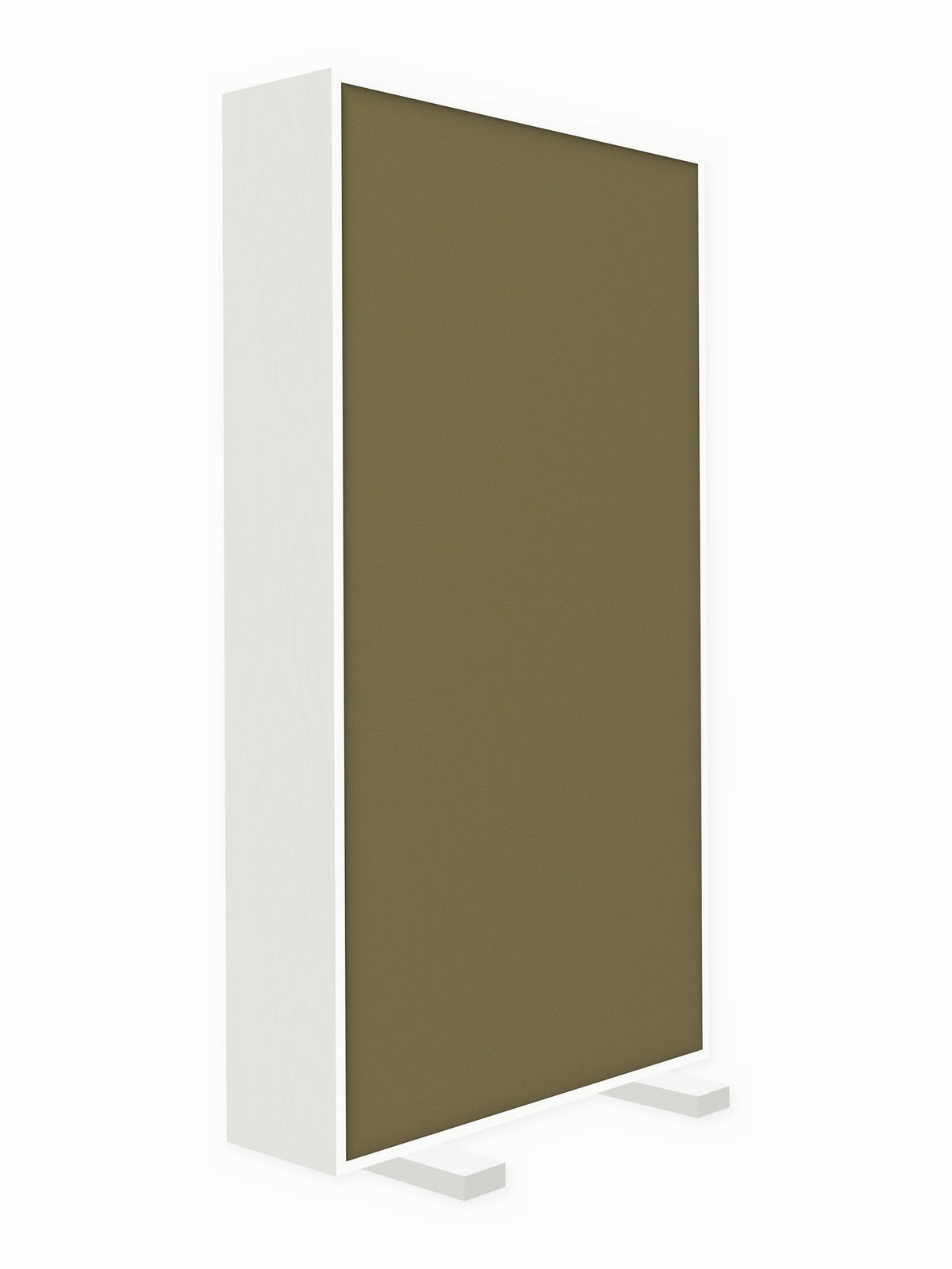 Painted pine free-standing gobo panel, 3 x 6 ft, Guilford of Maine Anchorage in Cumin