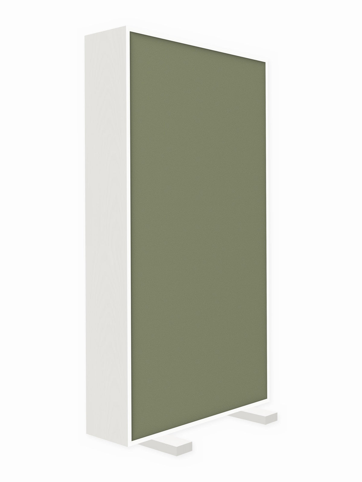 Painted pine free-standing gobo panel, 3 x 6 ft, Guilford of Maine Anchorage in Eucalyptus