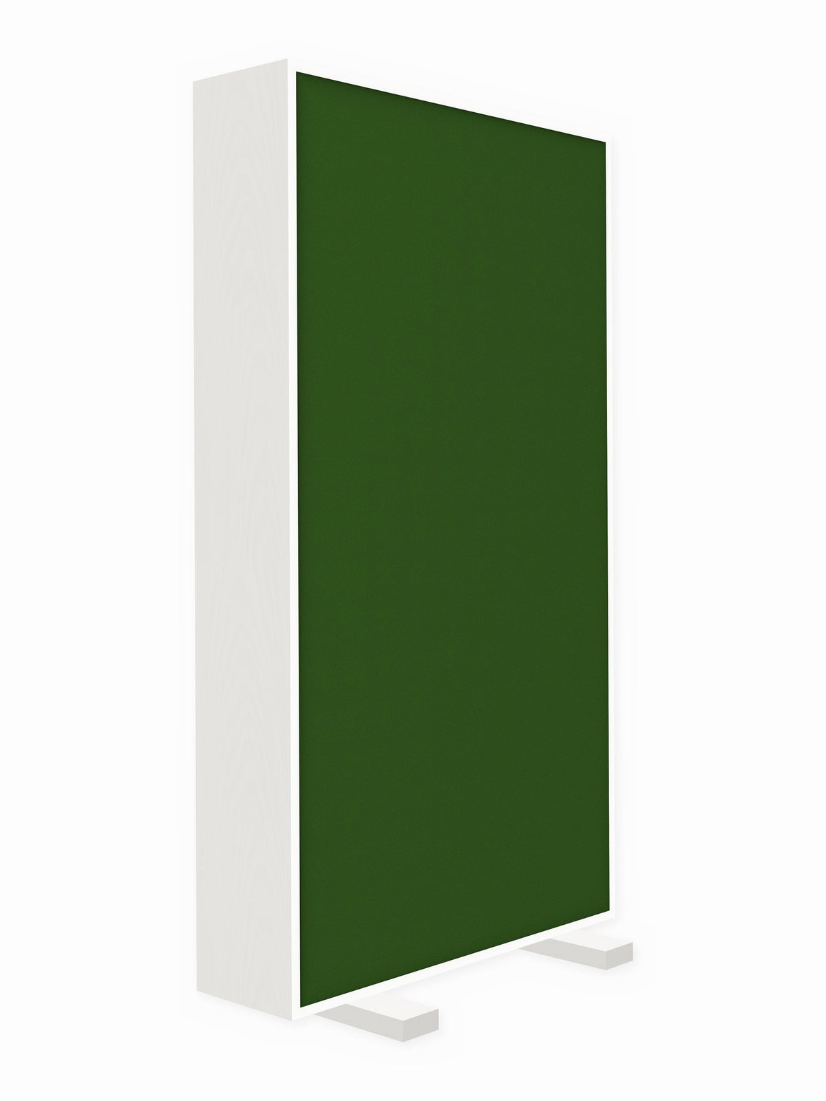 Painted pine free-standing gobo panel, 3 x 6 ft, Guilford of Maine Anchorage in Fern