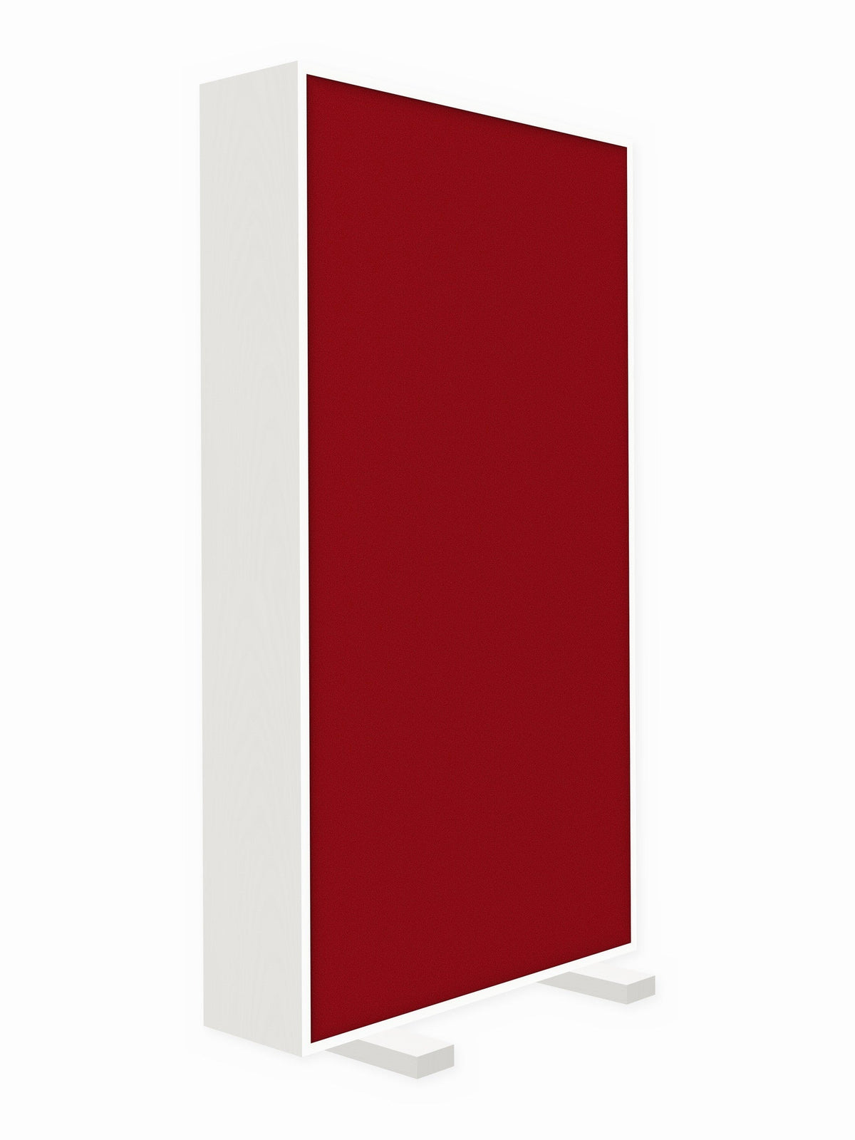 Painted pine free-standing gobo panel, 3 x 6 ft, Guilford of Maine Anchorage in Geranium