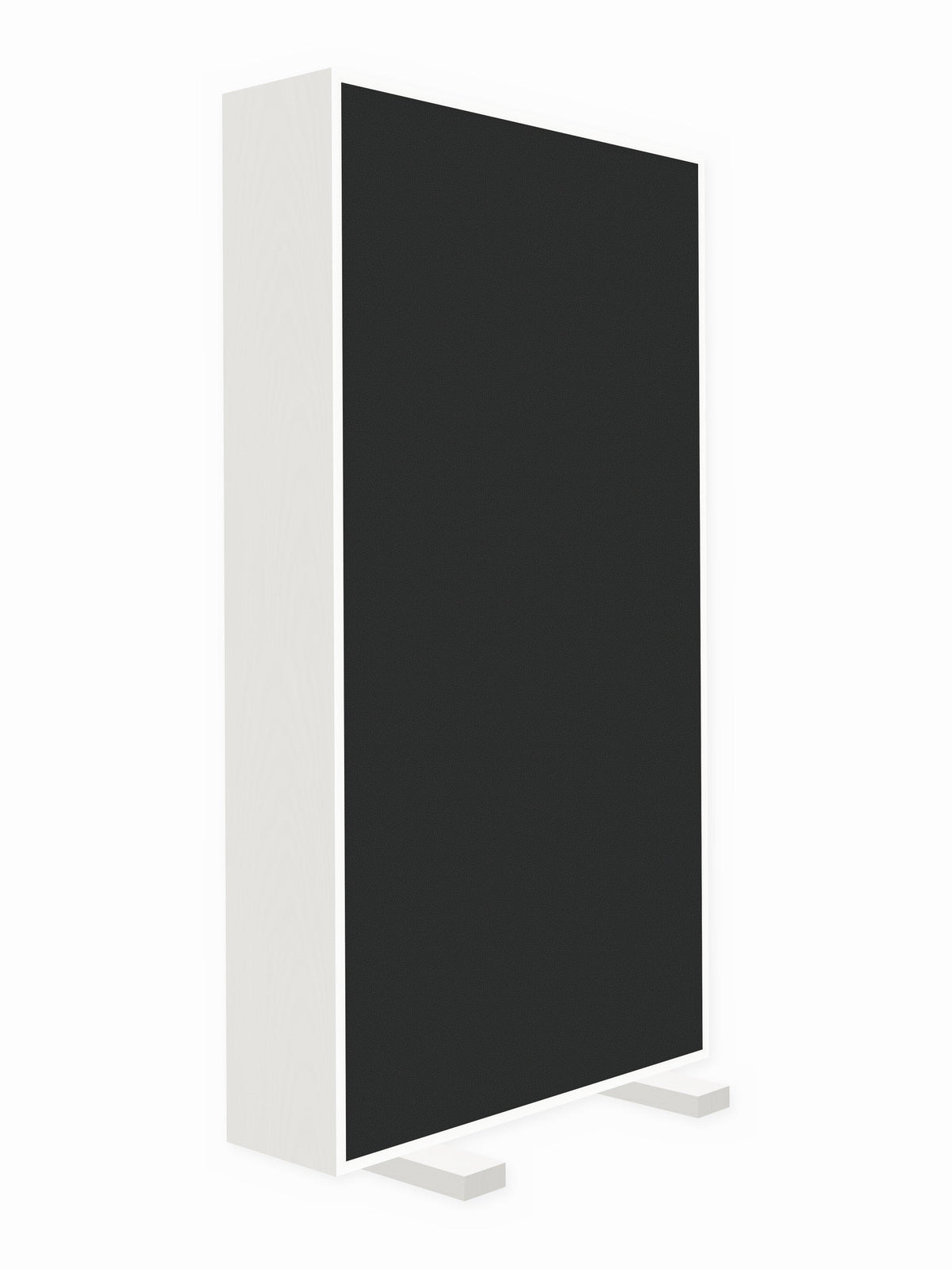Painted pine free-standing gobo panel, 3 x 6 ft, Guilford of Maine Anchorage in Onyx