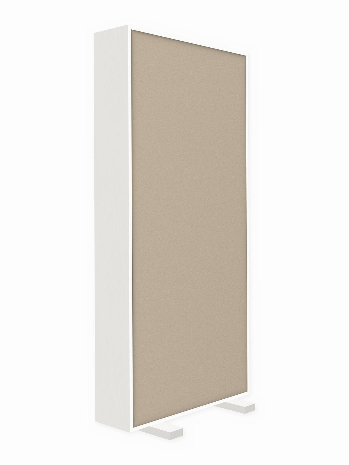 Painted pine free-standing gobo panel, 3 x 7 ft, Guilford of Maine Anchorage in Birch
