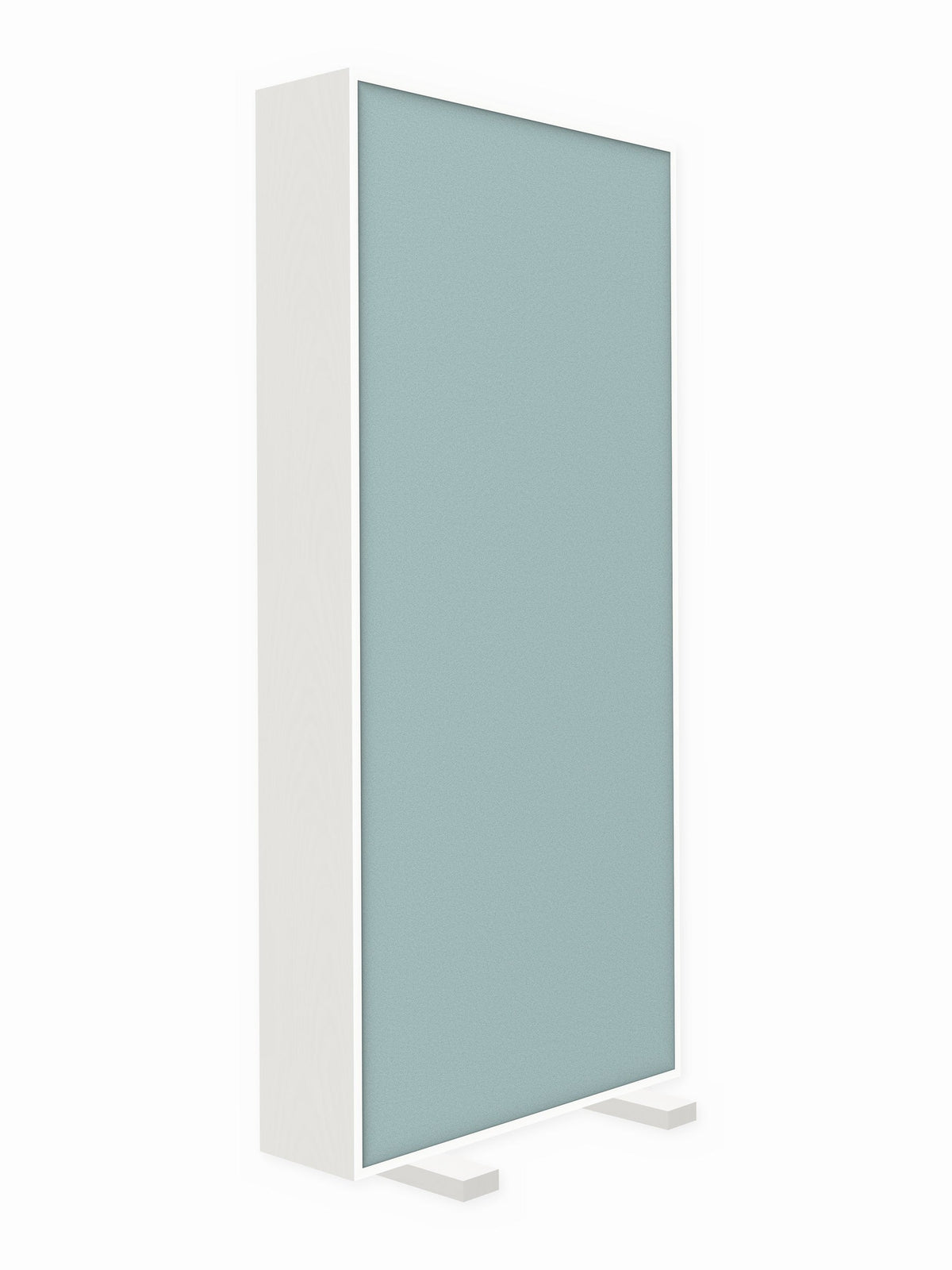 Painted pine free-standing gobo panel, 3 x 7 ft, Guilford of Maine Anchorage in Breeze