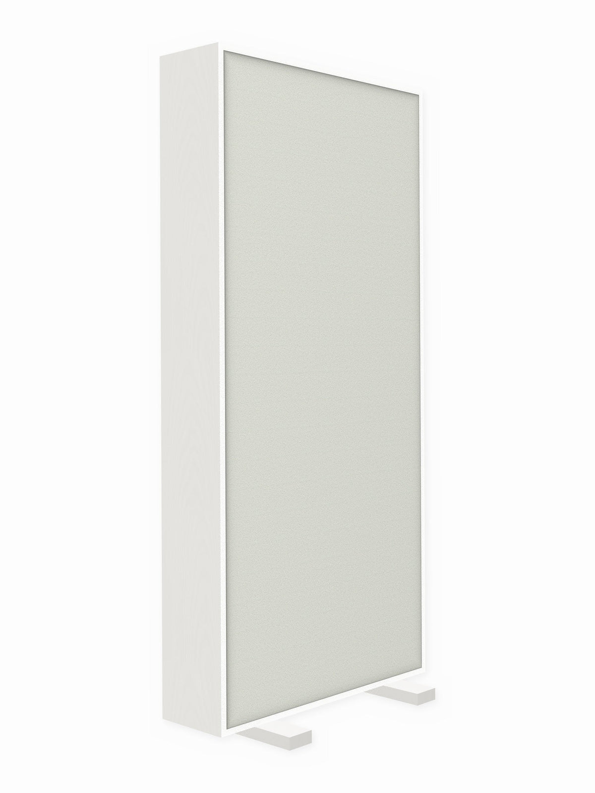 Painted pine free-standing gobo panel, 3 x 7 ft, Guilford of Maine Anchorage in Shell