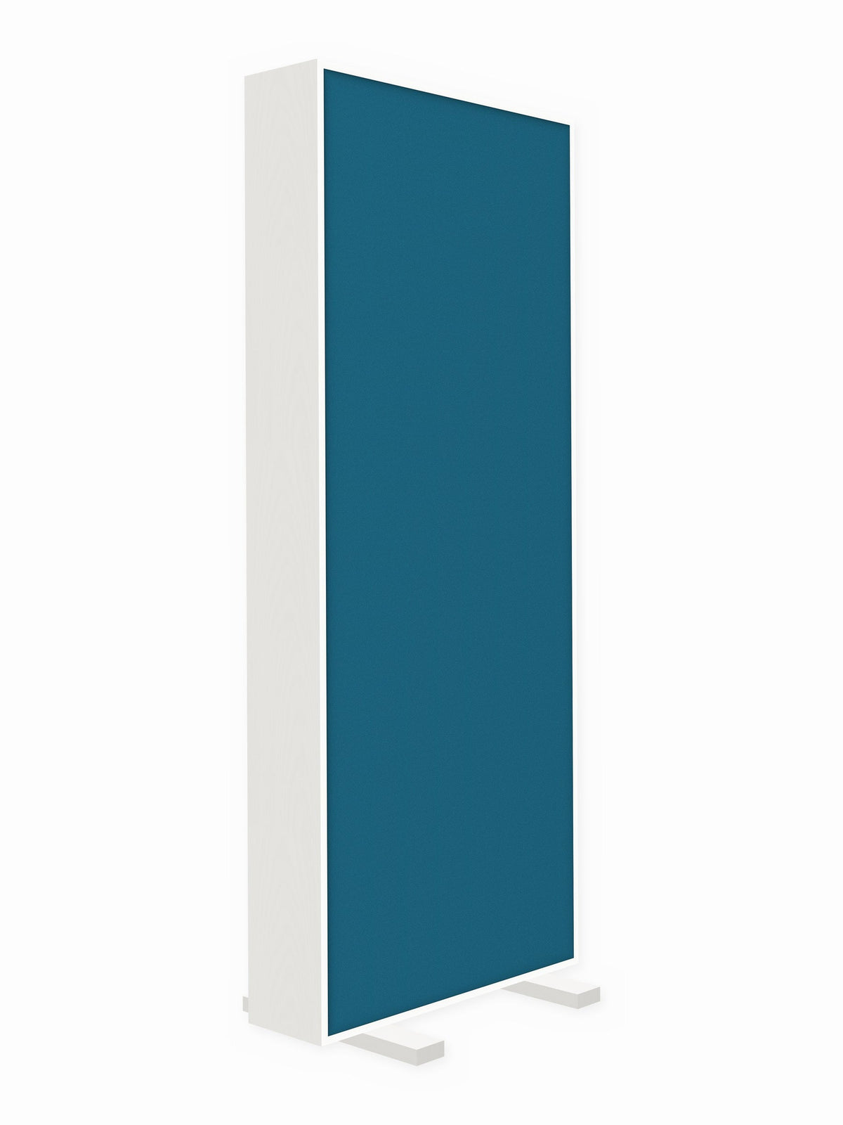 Painted pine free-standing gobo panel, 3 x 8 ft, Guilford of Maine Anchorage in Bay
