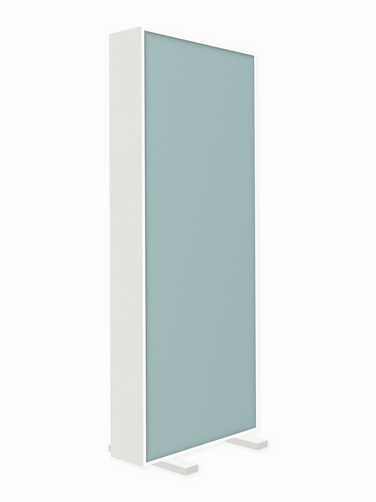 Painted pine free-standing gobo panel, 3 x 8 ft, Guilford of Maine Anchorage in Breeze