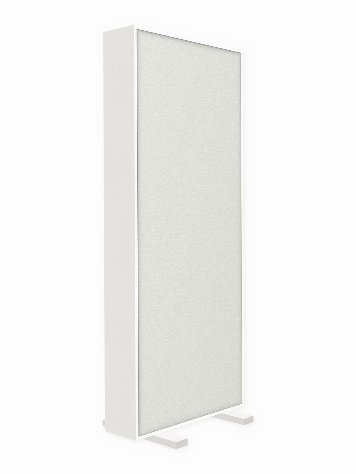 Painted pine free-standing gobo panel, 3 x 8 ft, Guilford of Maine Anchorage in Drift