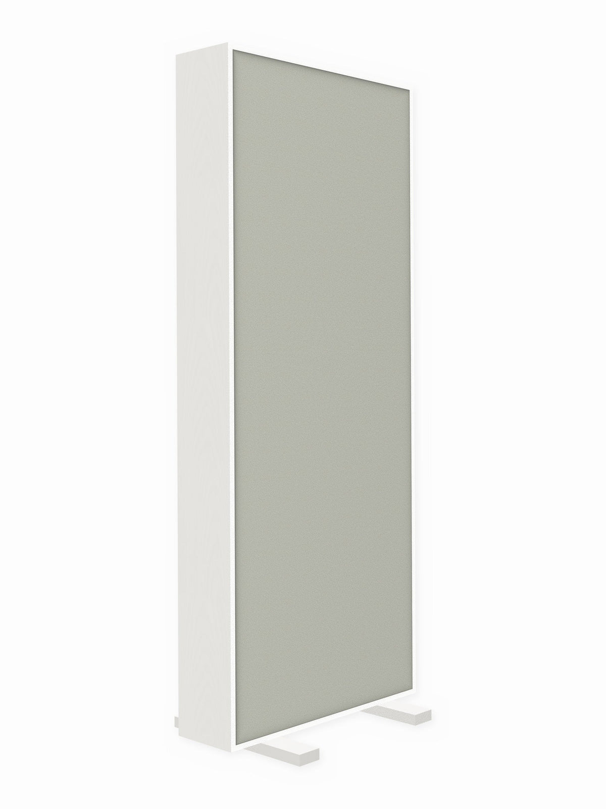 Painted pine free-standing gobo panel, 3 x 8 ft, Guilford of Maine Anchorage in Dune