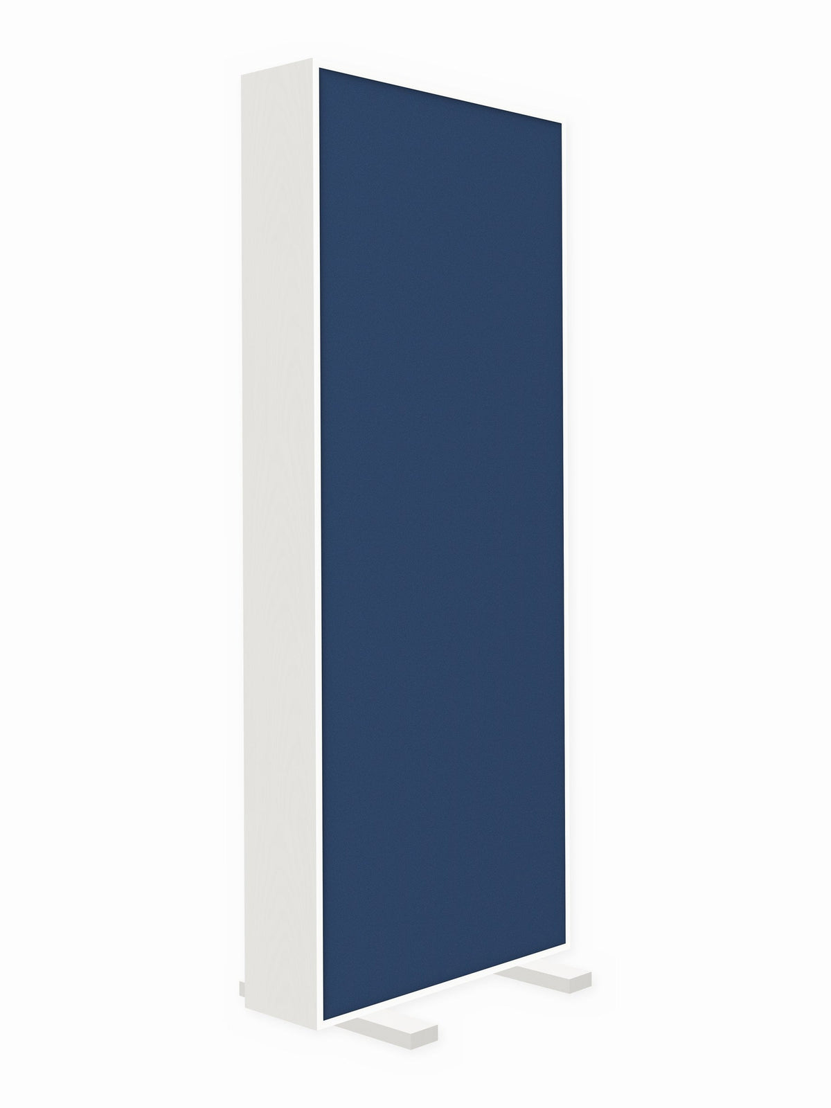 Painted pine free-standing gobo panel, 3 x 8 ft, Guilford of Maine Anchorage in Thistle