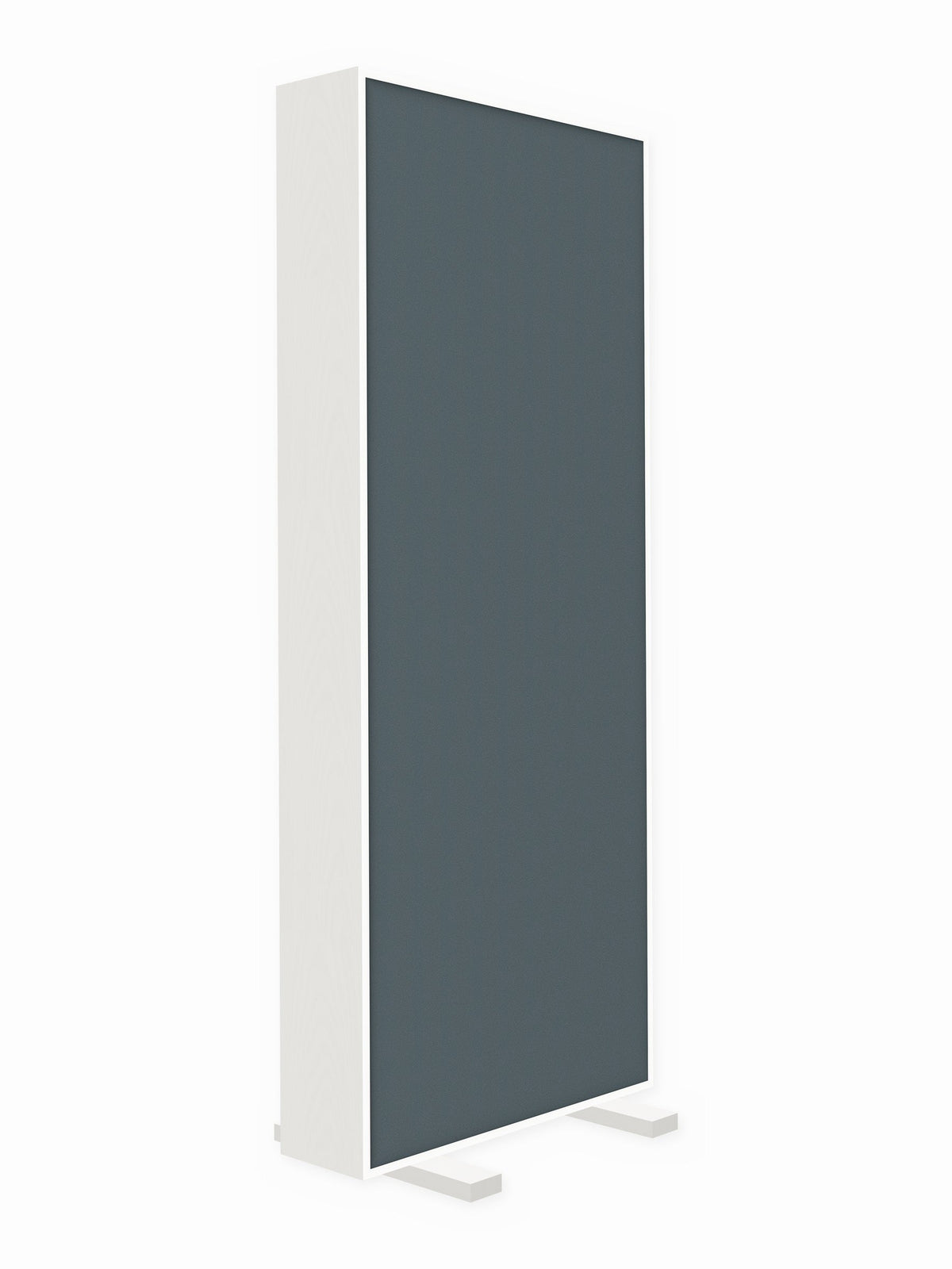 Painted pine free-standing gobo panel, 3 x 8 ft, Guilford of Maine Anchorage in Wolf
