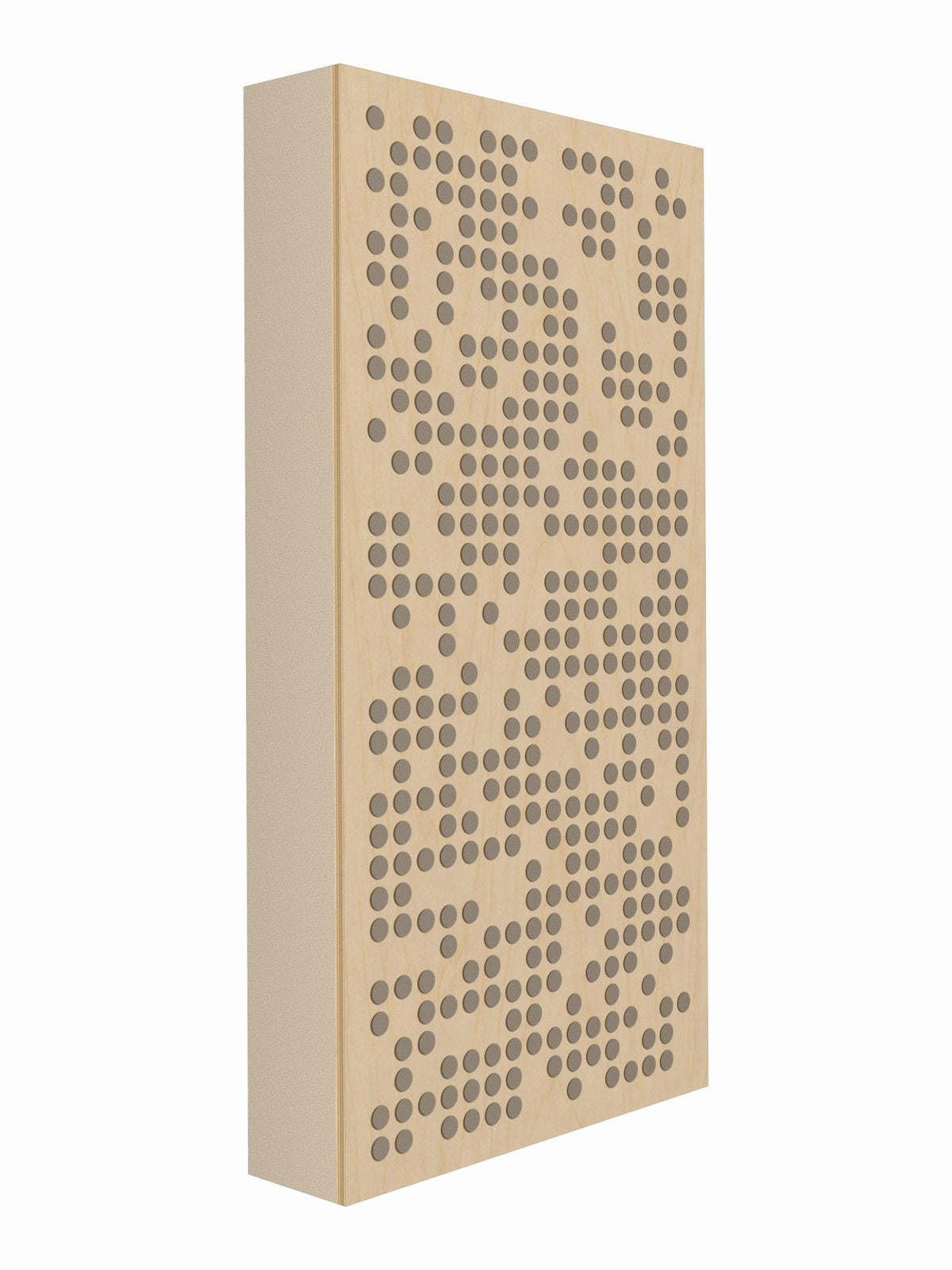 Pulse Scatter Face Broadband Acoustic Panel - Air - 2 x 4' - Birch