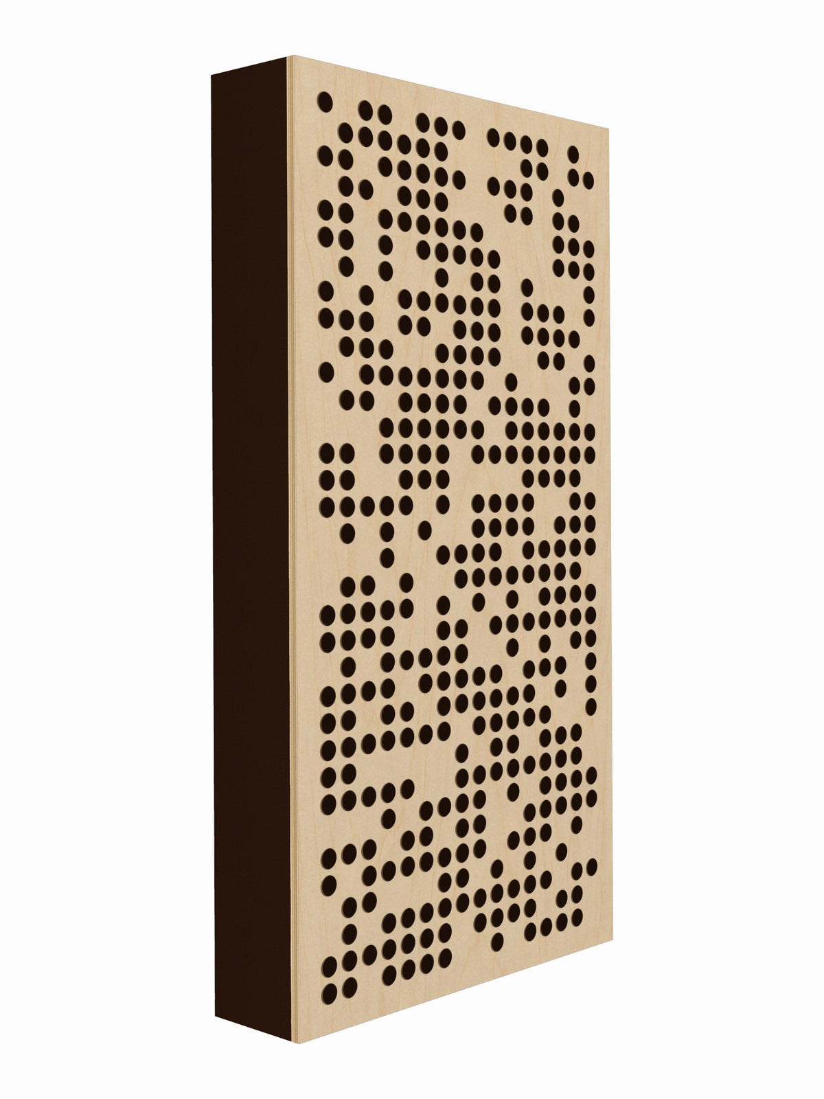 Pulse Scatter Face Broadband Acoustic Panel - Air - 2 x 4' - Coffee Bean