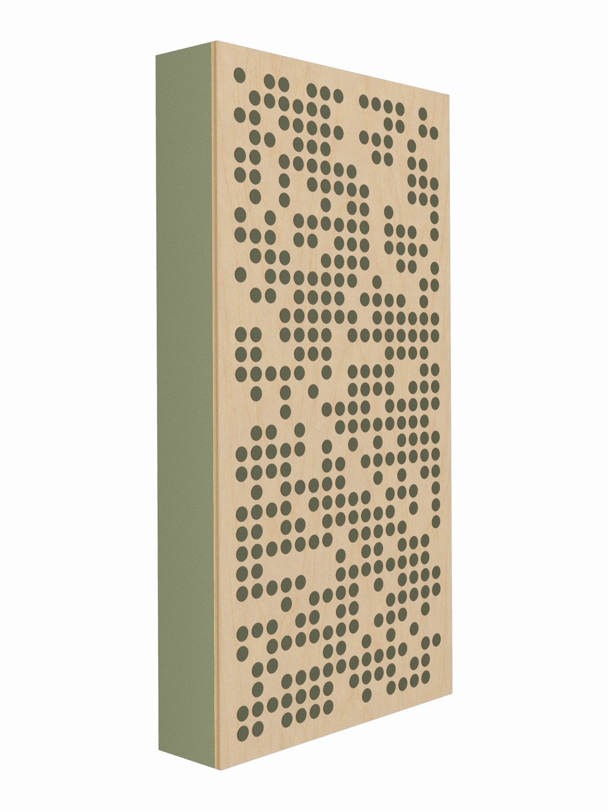 Pulse Scatter Face Broadband Acoustic Panel - Air - 2 x 4' - Eucalyptus