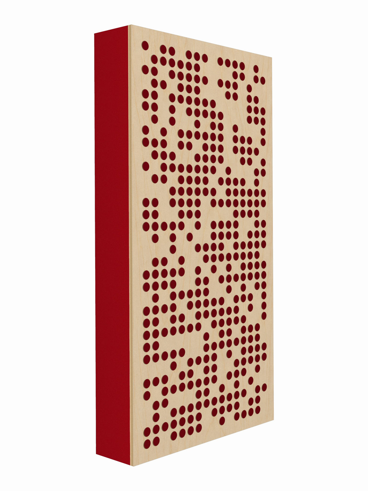 Pulse Scatter Face Broadband Acoustic Panel - Air - 2 x 4' - Geranium