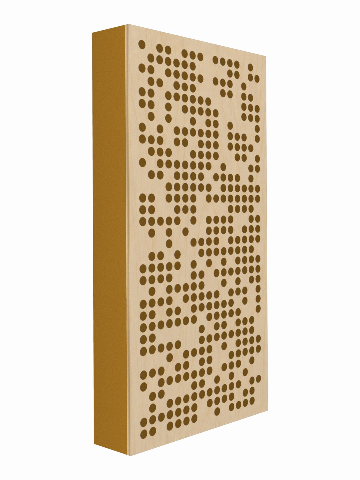 Pulse Scatter Face Broadband Acoustic Panel - Air - 2 x 4' - Goldenrod