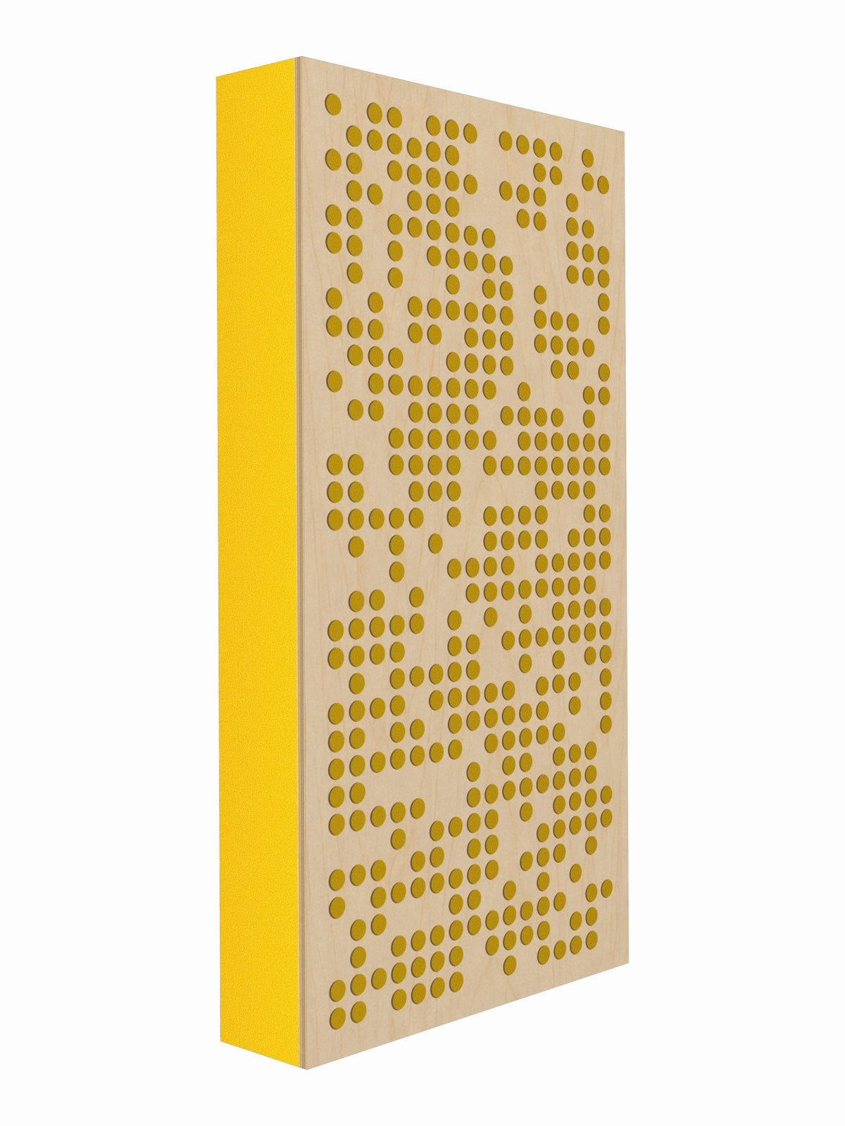 Pulse Scatter Face Broadband Acoustic Panel - Air - 2 x 4' - Lemon