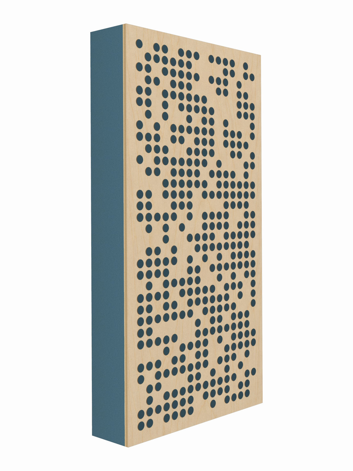 Pulse Scatter Face Broadband Acoustic Panel - Air - 2 x 4' - Quarry Blue