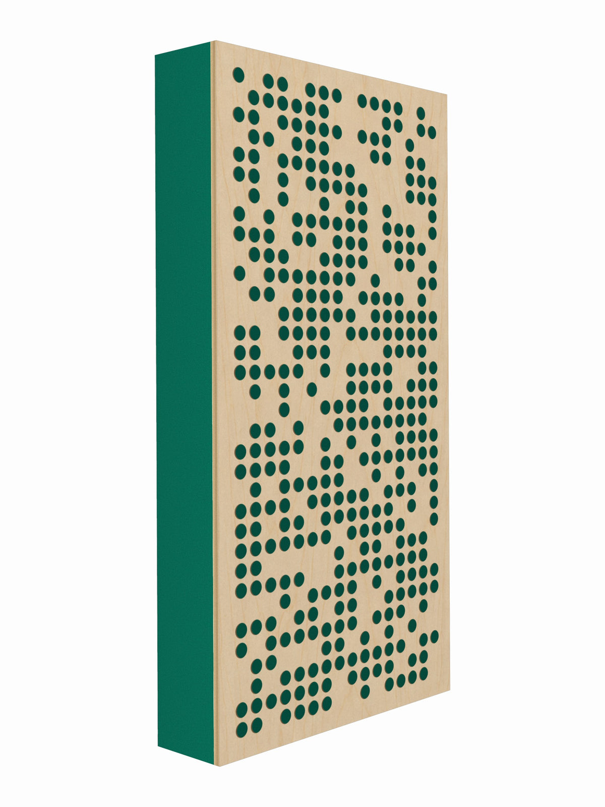 Pulse Scatter Face Broadband Acoustic Panel - Air - 2 x 4' - Turquoise
