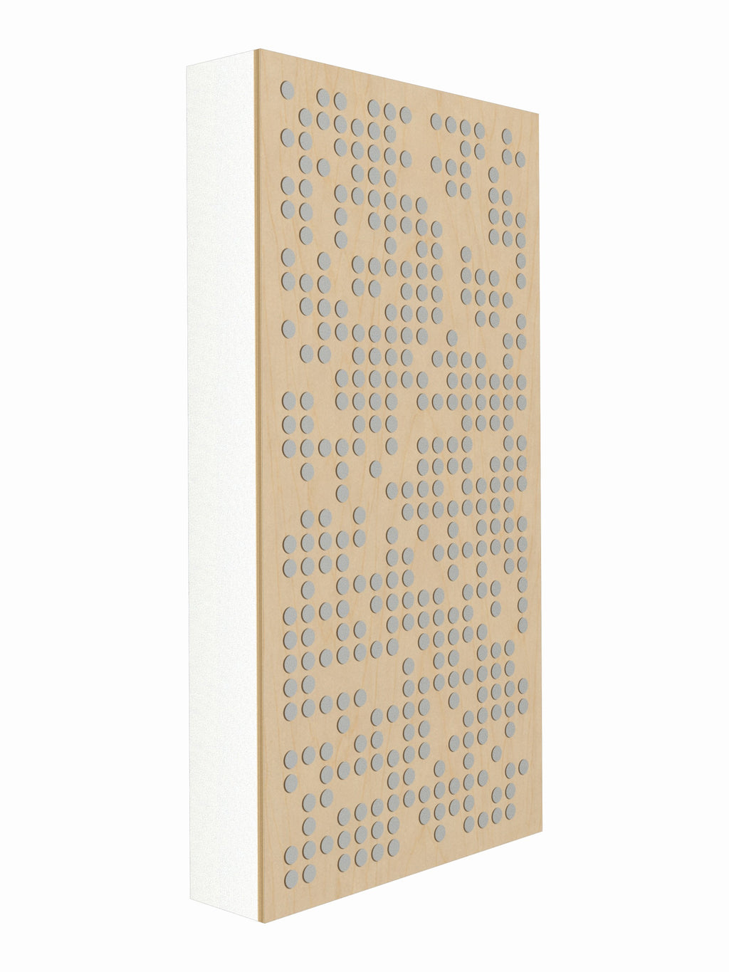 Pulse Scatter Face Broadband Acoustic Panel - Air - 2 x 4' - White