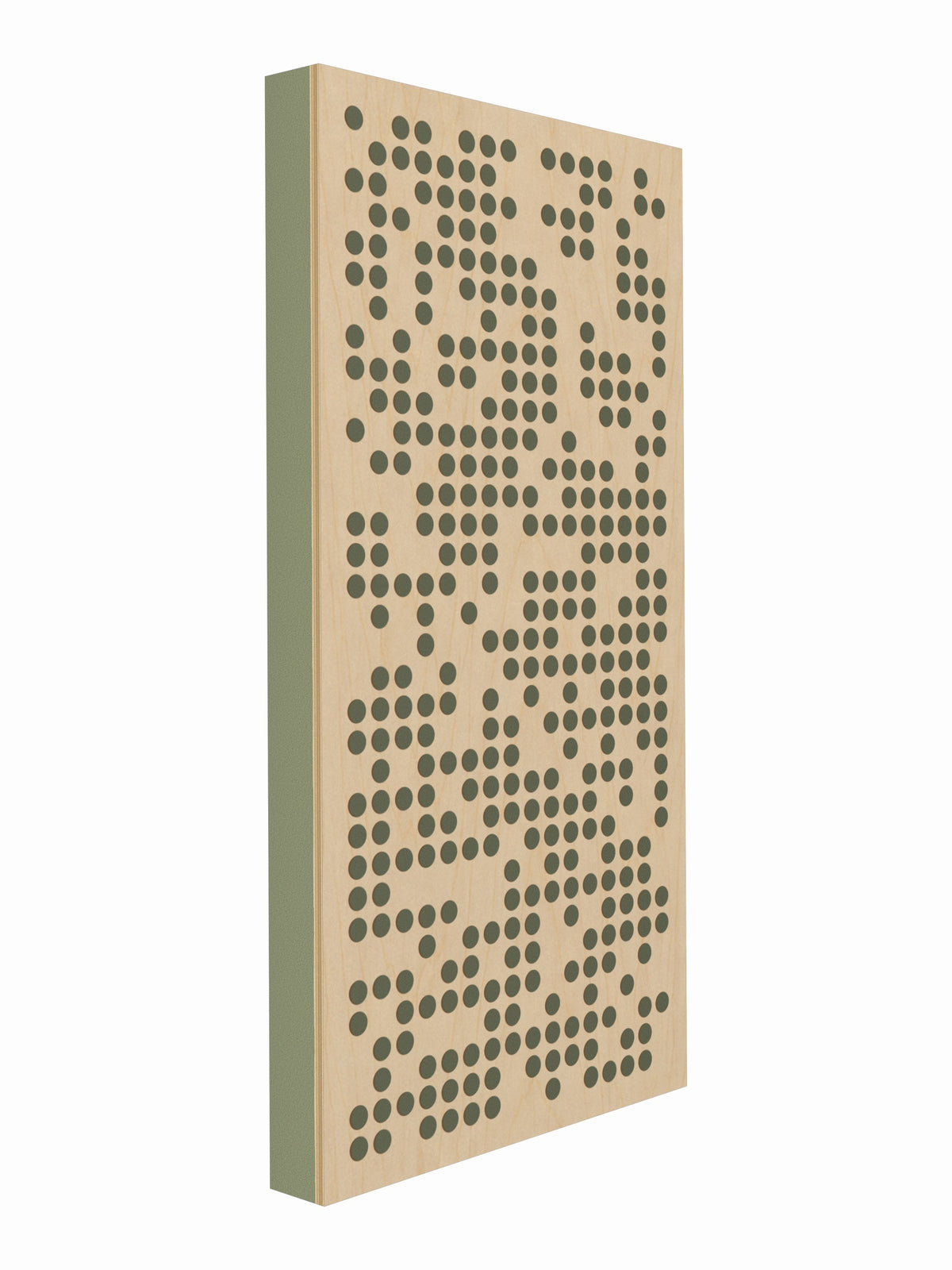 Pulse Scatter Face Mid / High Acoustic Panel - Air - 2 x 4' - Eucalyptus