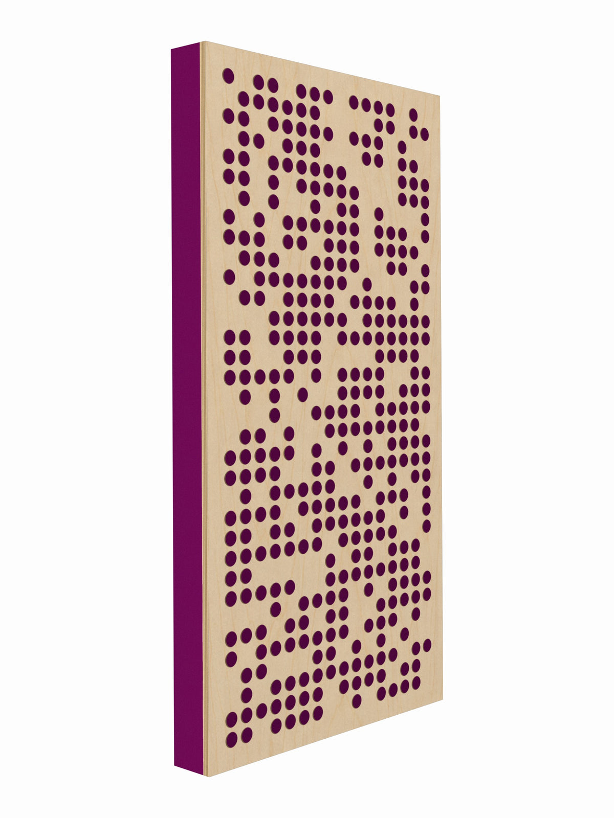 Pulse Scatter Face Mid / High Acoustic Panel - Air - 2 x 4' - Orchid