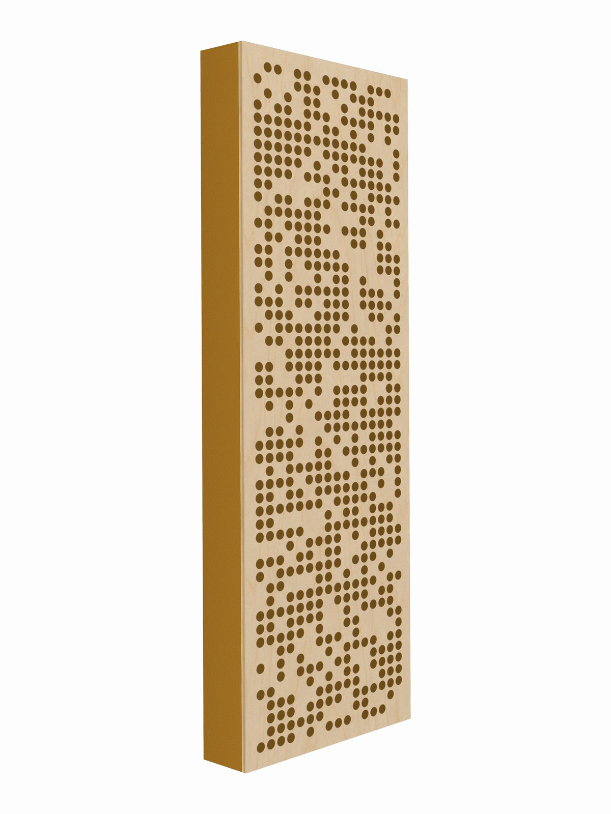 Pulse Scatter Face Broadband Acoustic Panel - Air - 2 x 6' - Goldenrod